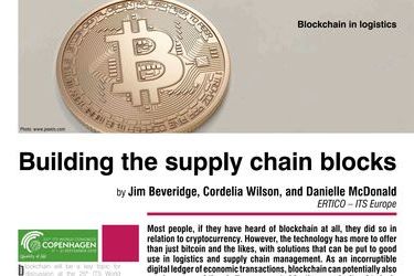 Building the supply chain blocks. Blockchain in logistics