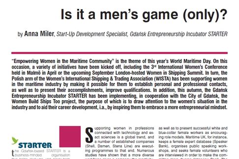 Is it a men's game (only)?