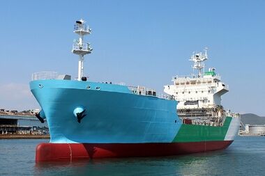 Japan's first LNG bunkering vessel - named