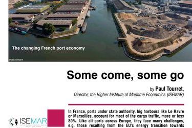 Some come, some go. The changing French port economy
