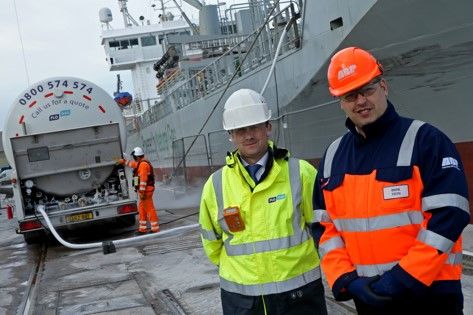 UK's first LNG bunkering