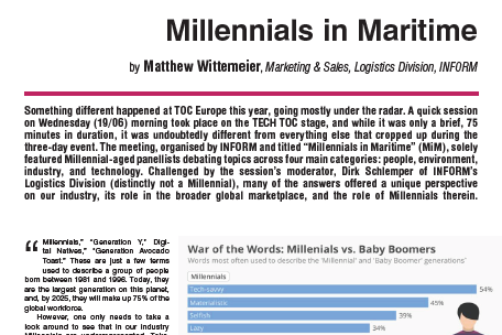 Millennials in Maritime