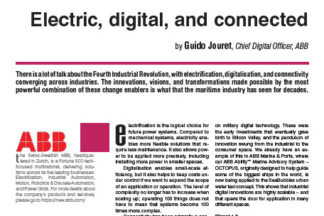 Electric, digital, and connected