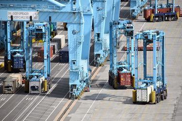 Zeebrugge - COSCO's first Navis N4 terminal