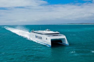 Express 4 on its way to the Baltic from Australia