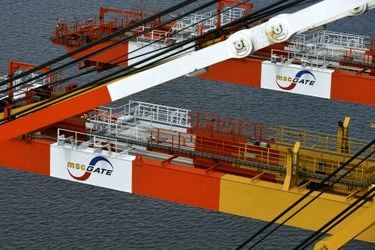 MSC Gate Bremerhaven orders 25 rows-reach STSes