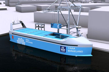 VARD to build the world's first autonomous and zero-emission container ship
