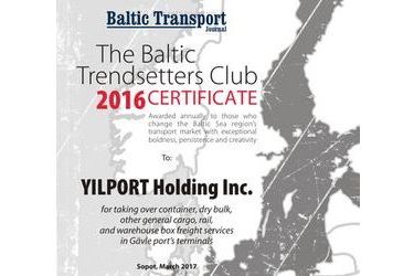 The Baltic Trendsetters Club 2016 Certificates #5
