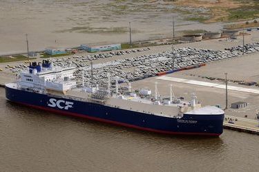World's first ARC-7 class Arctic LNG tanker christened