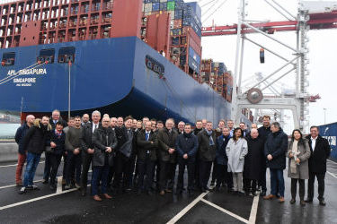 Inaugurating OPS at the Port of Dunkirk