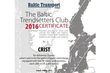 The Baltic Trendsetters Club 2016 Certificates #4