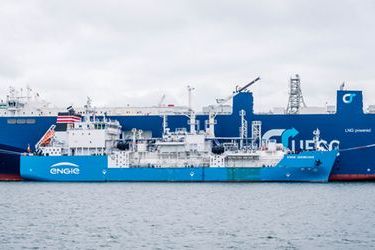Zeebrugge's first ship-to-ship LNG bunkering