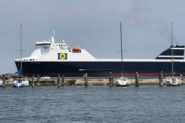 Brand-new ro-ro on SOL's Gothenburg-Zeebrugge line