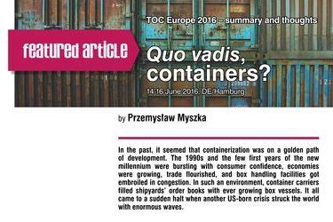 Quo vadis, containers?, HR E-Zine 2/2016