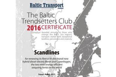 The Baltic Trendsetters Club 2016 Certificates #2