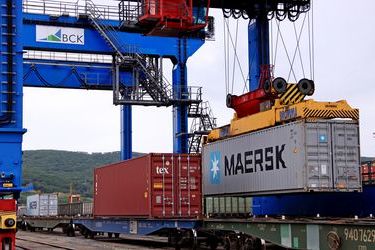 Maersk's first Asia-Europe sea-rail service