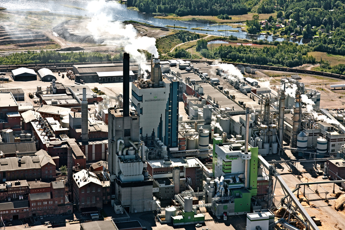 BillerudKorsnäs' paper mill in Gävle (photo: BillerudKorsnäs)