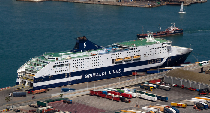 The cruise ferry Cruise Rome of Frimaldi Lines (photo: Wikimedia Commons)