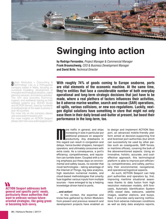 Swinging into action